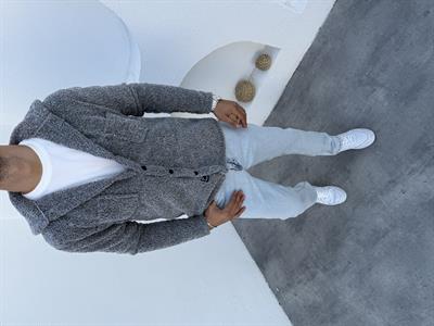 Peluş Ceket Antrasit