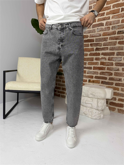 Premium Boyfriend Jean Açık Antrasit