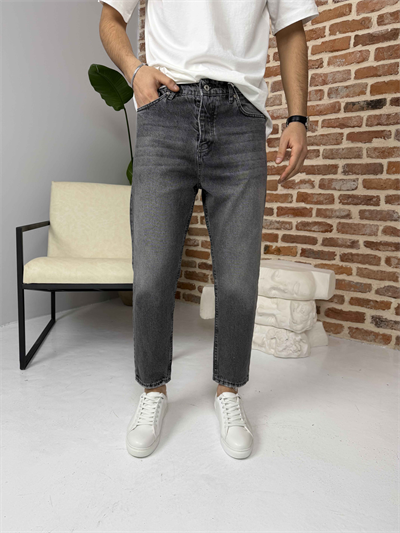Premium Boyfriend Jean Koyu Antrasit