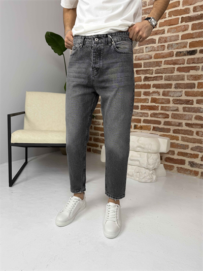 Premium Boyfriend Jean Koyu Antrasit