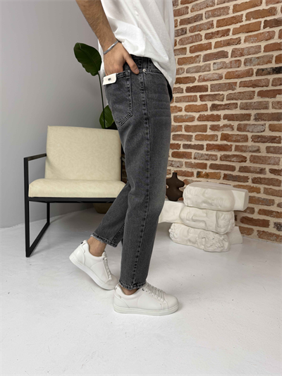 Premium Boyfriend Jean Koyu Antrasit
