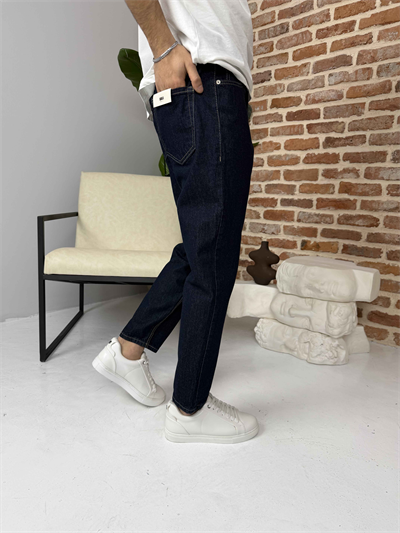 Premium Boyfriend Jean Lacivert