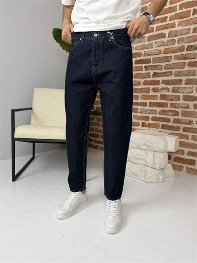 Premium Boyfriend Jean Lacivert