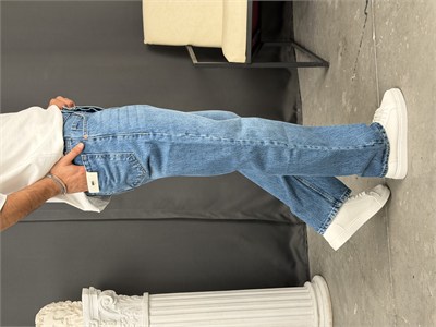 Premium Regular Kalıp Denim Pantolon Açık Mavi
