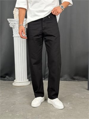 Premium Regular Kalıp Denim Pantolon Siyah