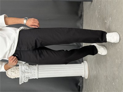 Premium Regular Kalıp Denim Pantolon Siyah