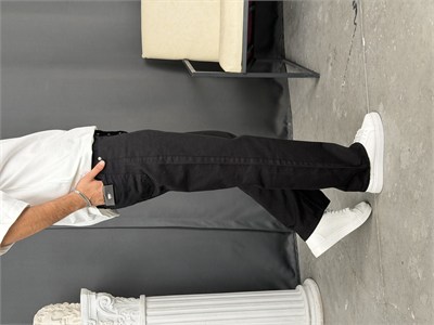 Premium Regular Kalıp Denim Pantolon Siyah