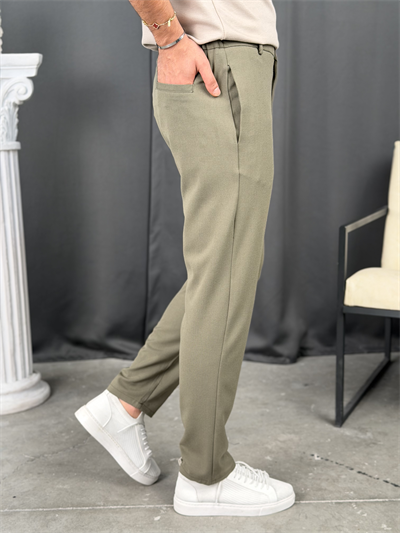 Premium WE11 Regular Kumaş Pantolon Haki