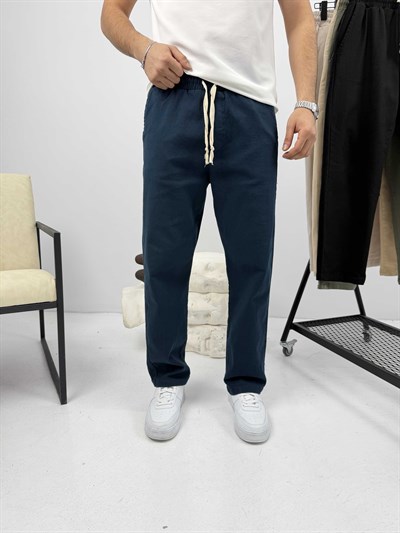 Rahat Kalıp Gabardin Pantalon Petrol