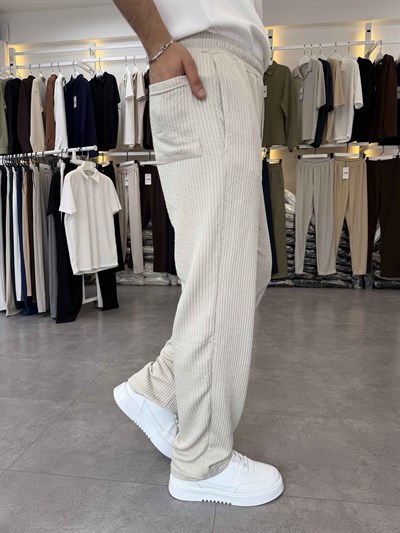 Ray Desen Baggy Pantolon Gri