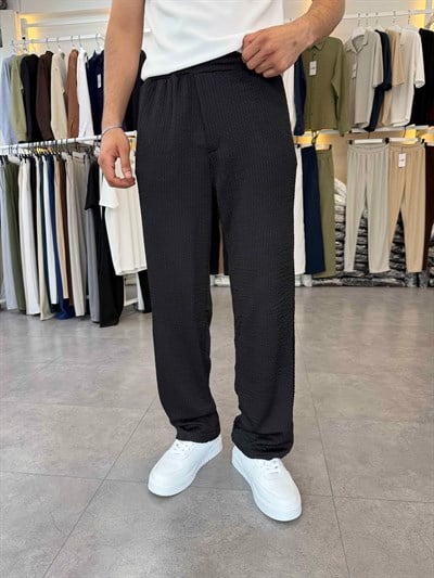 Ray Desen Baggy Pantolon Siyah