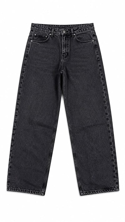 Relax Fit Denim Pantolon Antresit