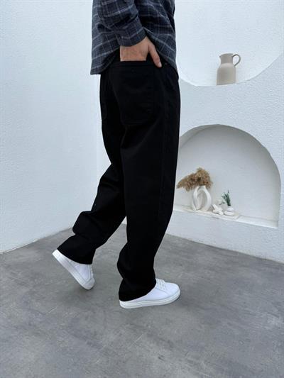 Super Baggy Jean Siyah