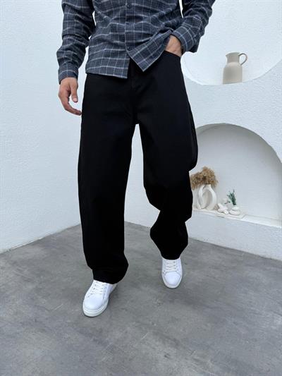 Super Baggy Jean Siyah