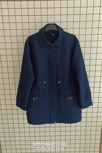 Armine Trend 25KT525 Cep Kapağı Halka Detay Kap - Lacivert