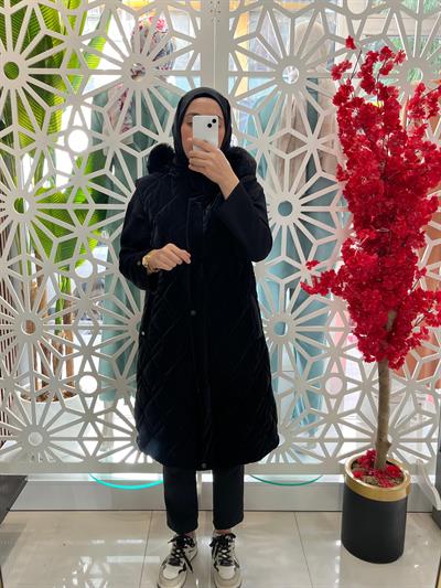 Armine Trend Kapitoneli İçi Astarlı Yelek  25kt505 - siyah