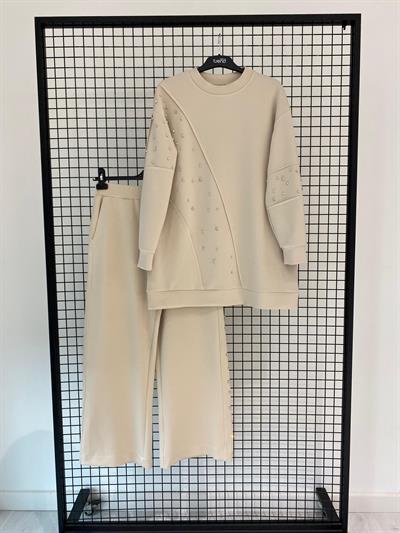 Armine Trend Taş İşlemeli  Comfort Takım 25YT637 taş