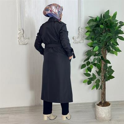 ESSEM TRENÇKOT SİYAH