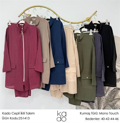 Kado pantolonlu takım 251413 