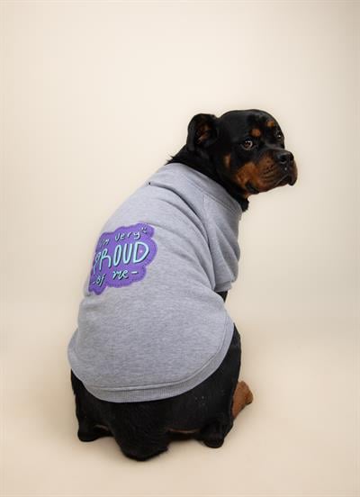 Proud of Me Gri Sweatshirt