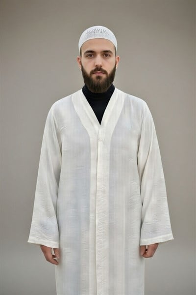 AEROBİN KUMAŞ LÜKS NAMAZ CÜBBESİ