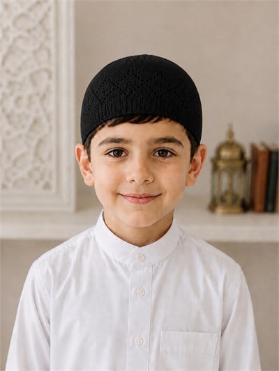 ÇOCUK NAMAZ TAKKESİ-SİYAH