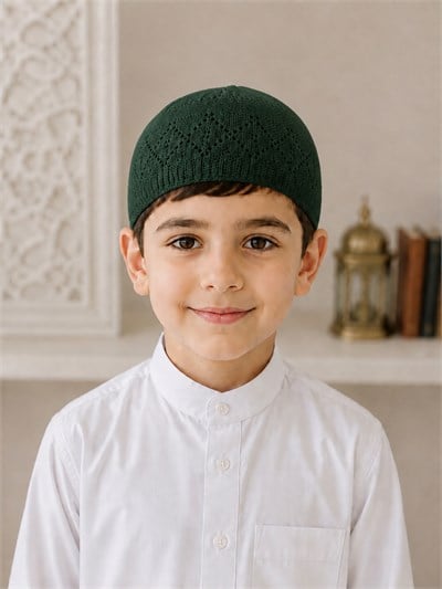 ÇOCUK NAMAZ TAKKESİ-YEŞİL