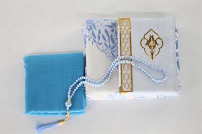 Hac Umre Hediyelikleri - Çanta Model SETİ - MAVİ