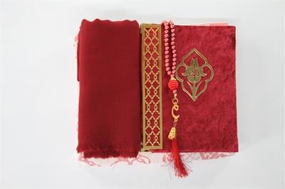 Hac Umre Hediyelikleri - Çanta Model SETİ - KIRMIZI