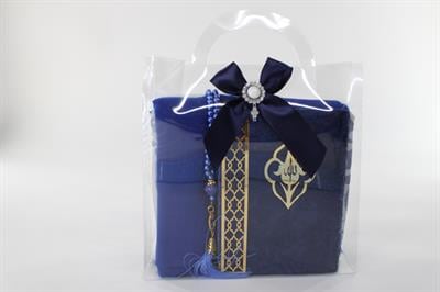 Hac Umre Hediyelikleri - Çanta Model SETİ - LACİVERT