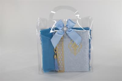 Hac Umre Hediyelikleri - Çanta Model SETİ - MAVİ