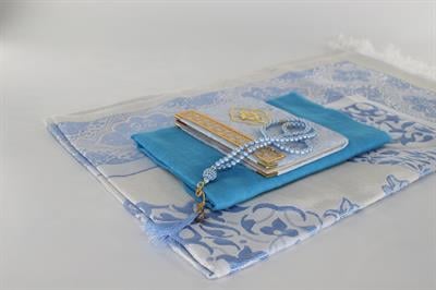 Hac Umre Hediyelikleri - Çanta Model SETİ - MAVİ