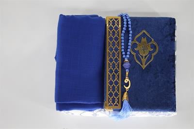 Hac Umre Hediyelikleri - Çanta Model SETİ - LACİVERT