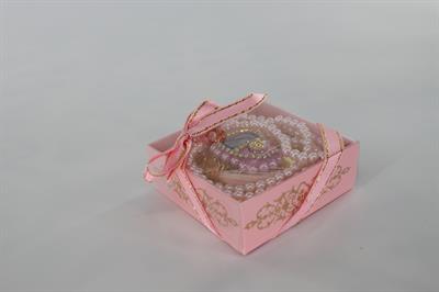 Hac Umre Hediyelikleri - Zikirmatik ve Tesbih SETİ - PEMBE