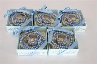 Hac Umre Hediyelikleri - Zikirmatik ve Tesbih SETİ - MAVİ