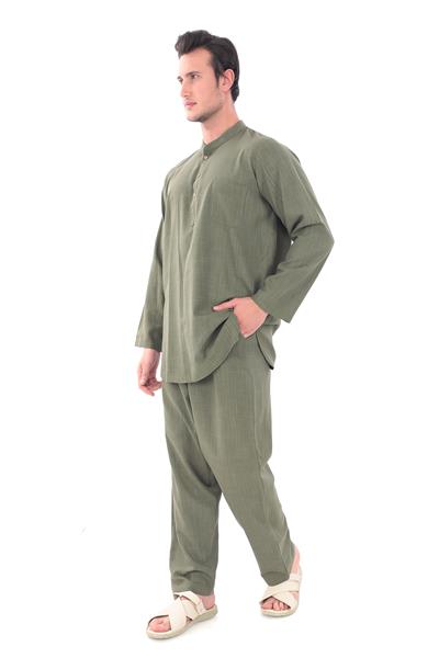 LÜX Erkek Takım | %100 PAMUK - Umre Kıyafeti 