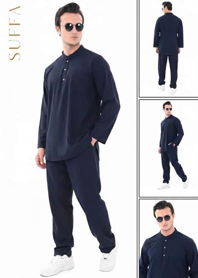 LÜKS Erkek Takım | %100 Pamuk - Umre Kıyafeti 