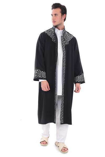 PREMİUM SERİ LÜKS NAKIŞLI İMAM CÜBBESİ
