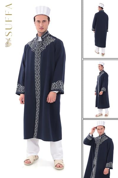 PREMİUM SERİ LÜKS NAKIŞLI İMAM CÜBBESİ