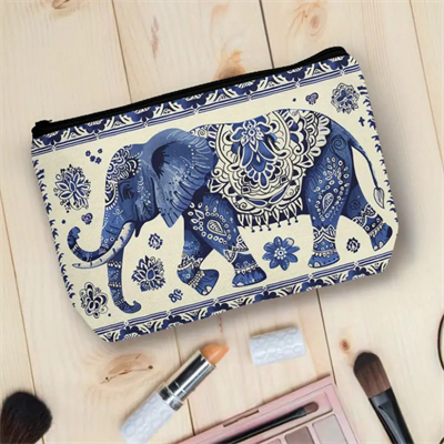 Bohem Yıldız Fil Makyaj Çantası