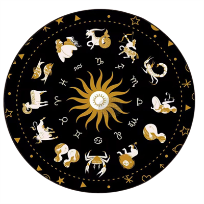Yuvarlak Zodyak Halı