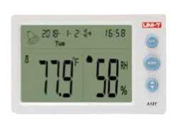 DİJİTAL SAATLİ SICAKLIK VE NEM ÖLÇER