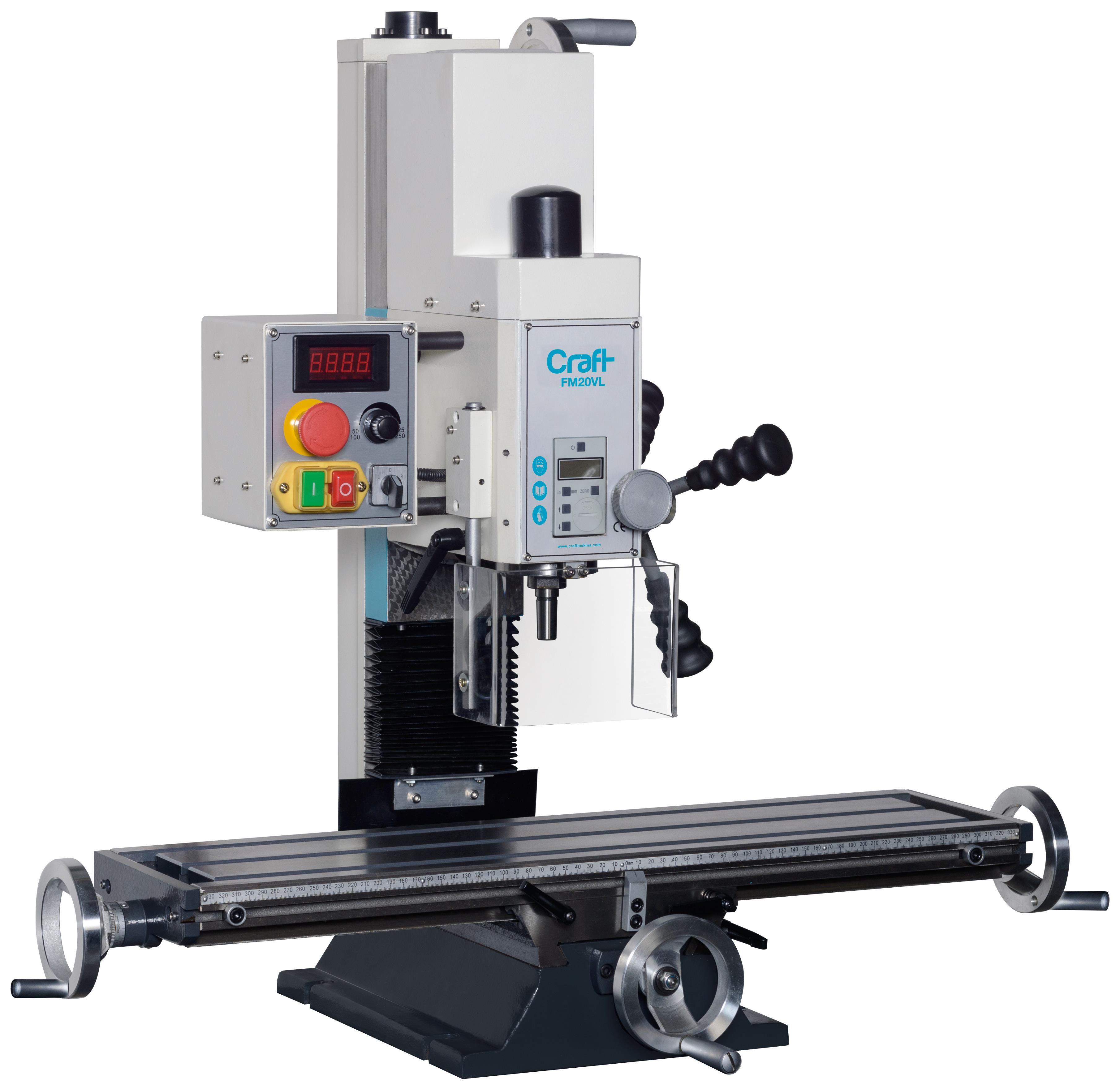 FM20VL Masa Üstü Freze Tezgâhı