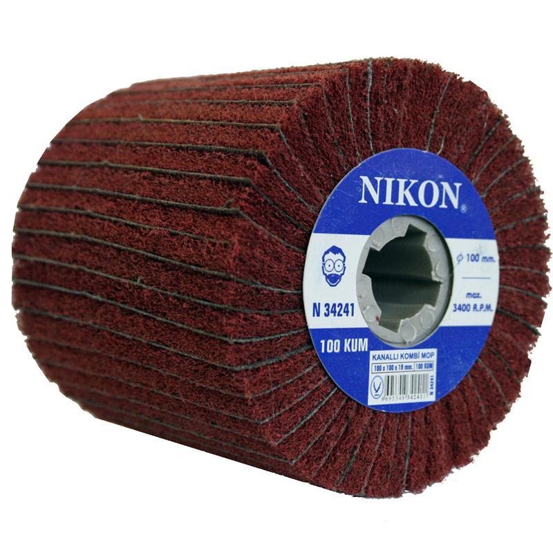 KANALLI KOMBİ MOP NON WOVEN ZIMPARA 100 KUM