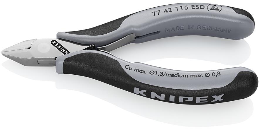 KNIPEX 77 42 115 ESD ELEKTRONİKÇİ YAN KESKİ