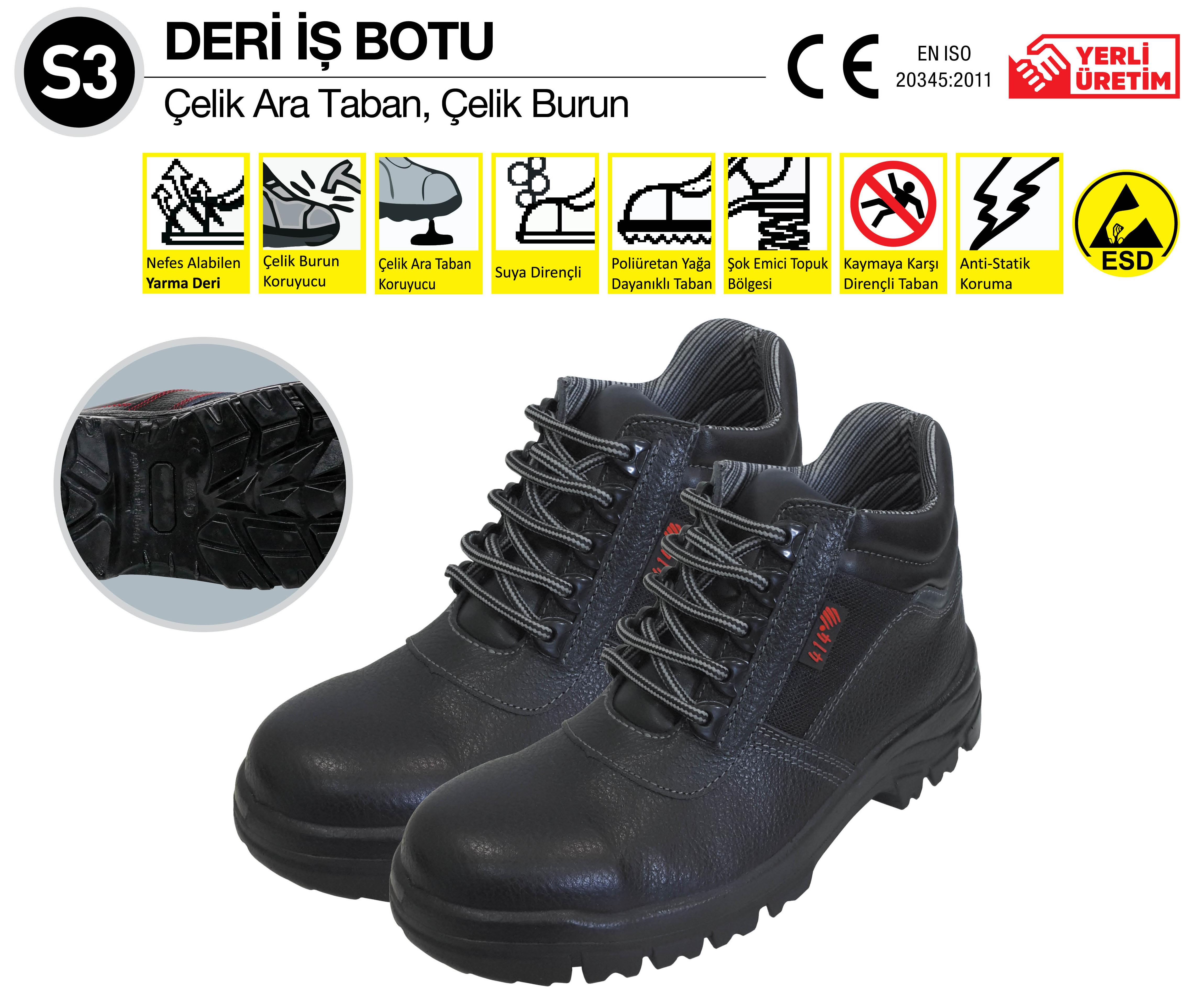 S3 DERİ İŞ BOTU NO:40