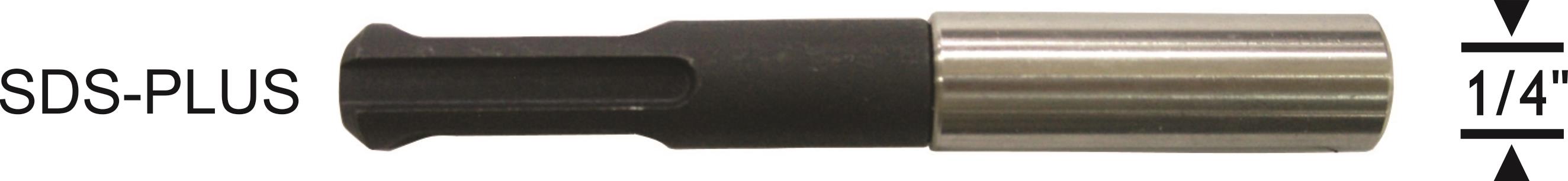 SDS  -  PLUS ADAPTÖRÜ 7mmx 1/4