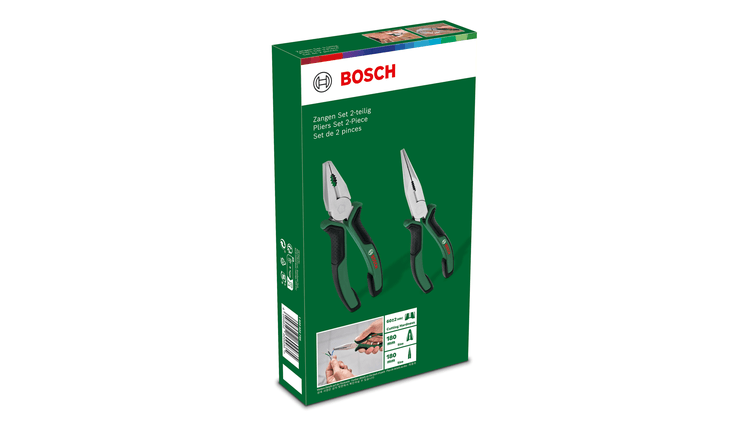 Bosch Pense Seti 2 Parça (Kargaburun ve Pense) 180 mm - 1600A0275H