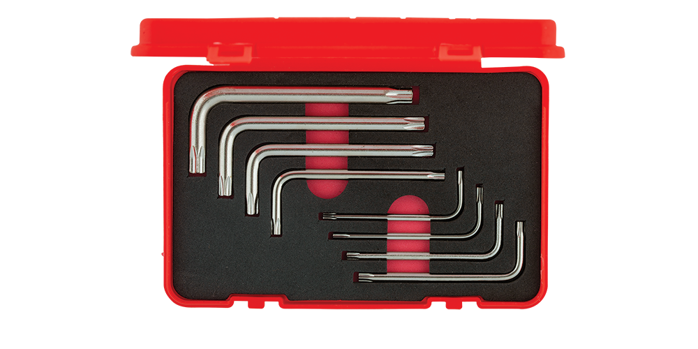 İzeltaş Torx Allen Anahtar Takımı 8 Parça -  4910 00 7108