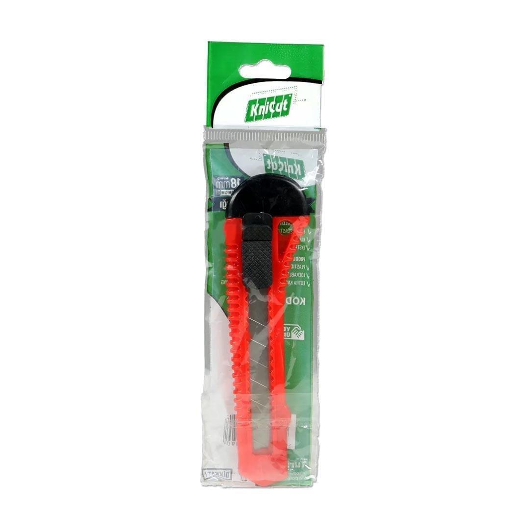 Knicut Plastik Gövdeli Geniş Maket Bıçağı 18 mm - MB52109